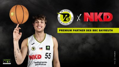 NKD ist Premium-Sponsor des BBC Bayreuth
