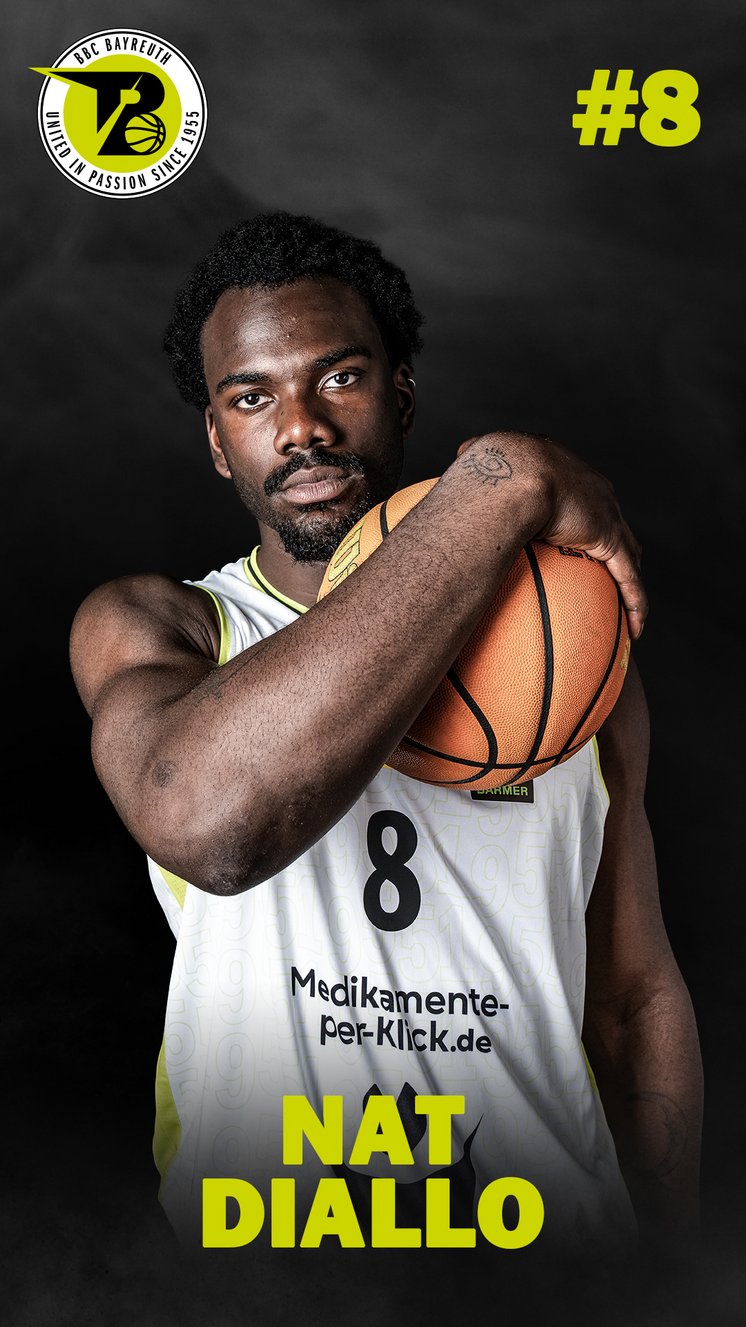 BBC Bayreuth – Nat Diallo – Wallpaper