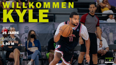 Kyle Sturdivant ergänzt den Spielaufbau beim BBC Bayreuth