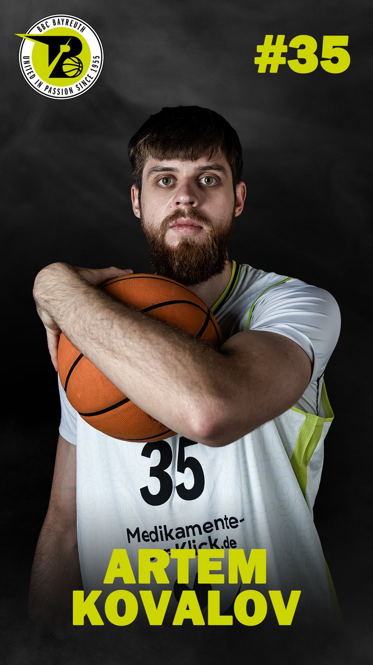 BBC Bayreuth – Artem Kovalov – Wallpaper