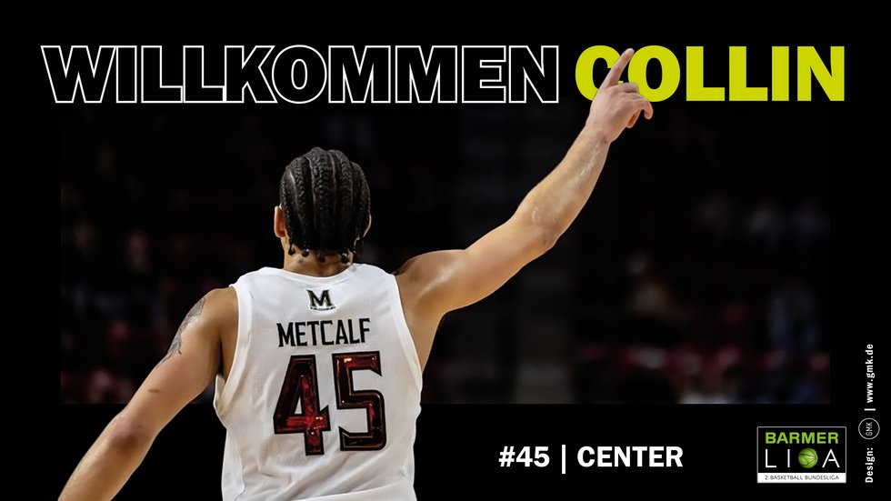 Collin Metcalf wird erster Neuzugang