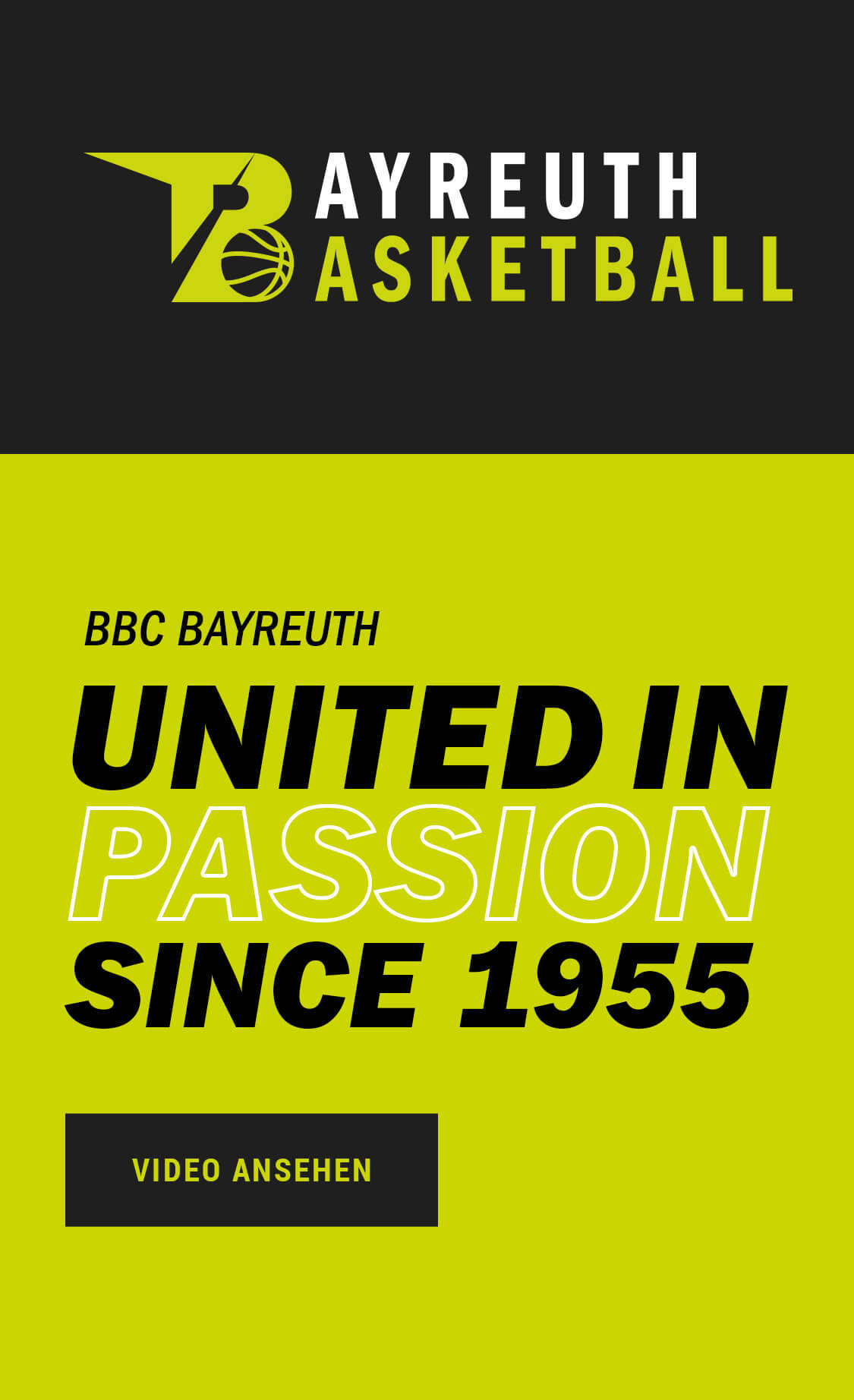 BBC Bayreuth – United in passion since 1955